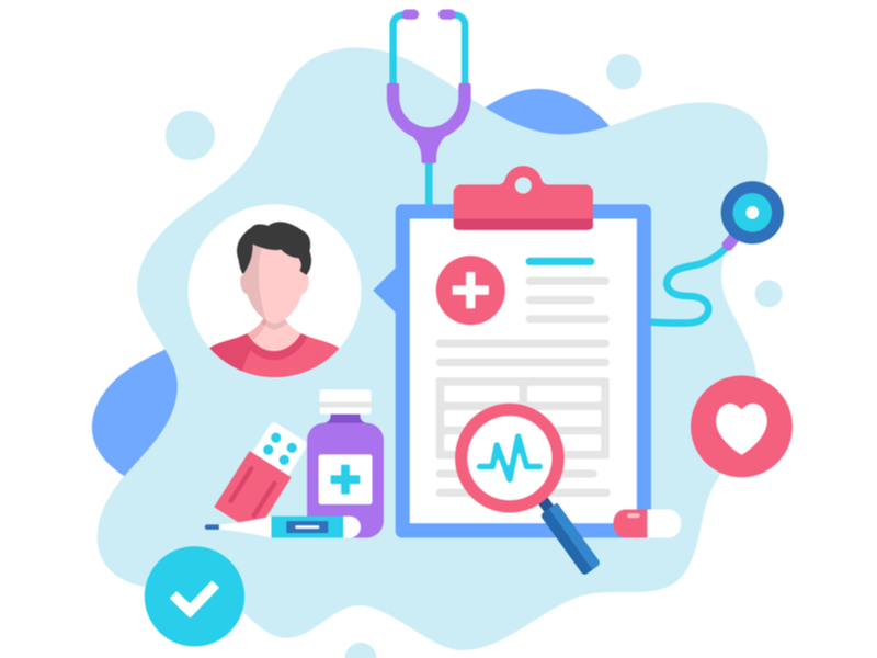 Hospital waiting area